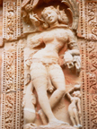 Temple carving of Orissi dancer